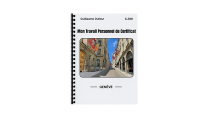 Travail Personnel de Certificat